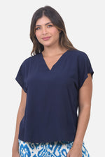 Blusa Caterina - Azul Navy