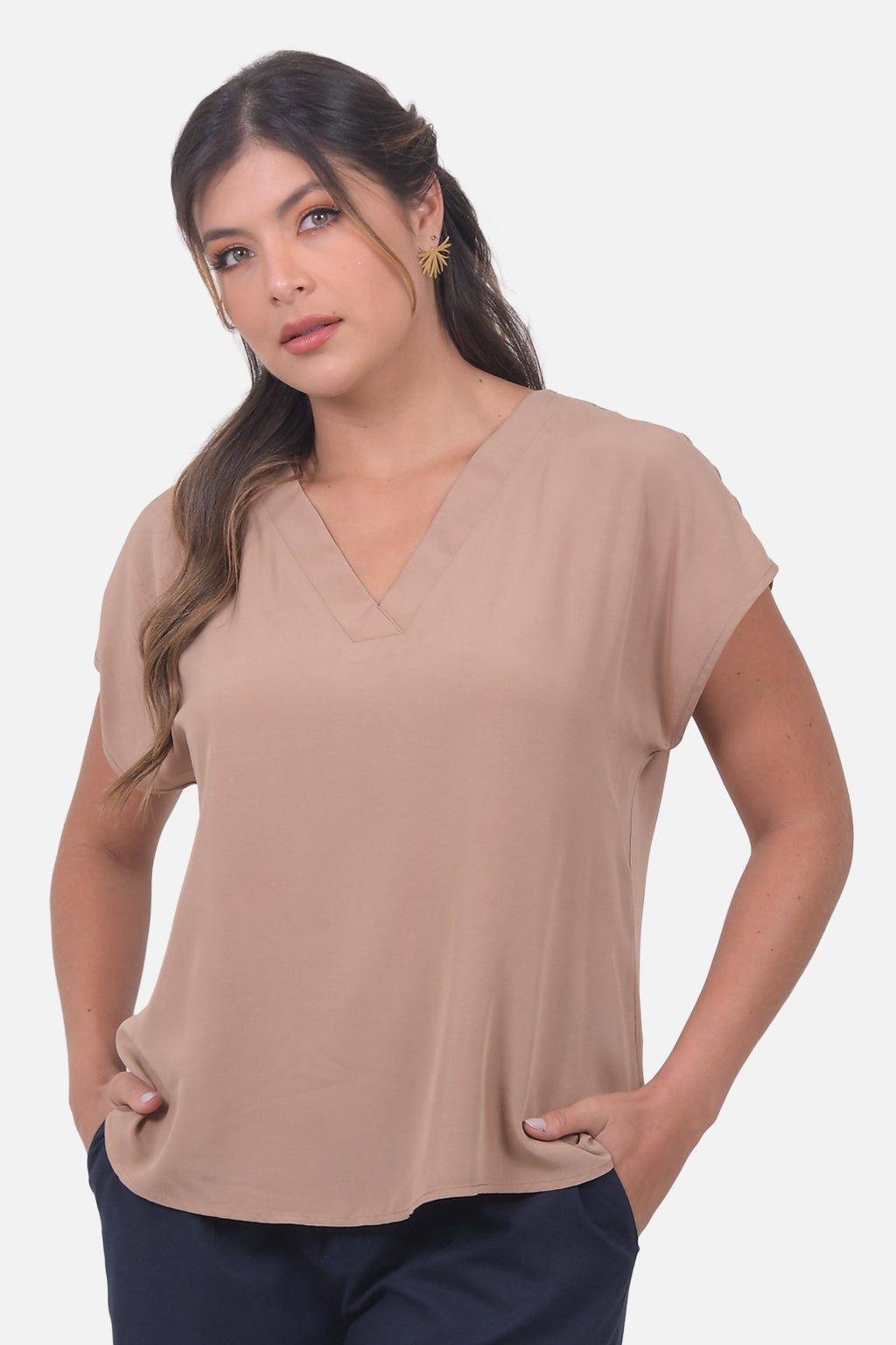 Blusa Caterina - Camel