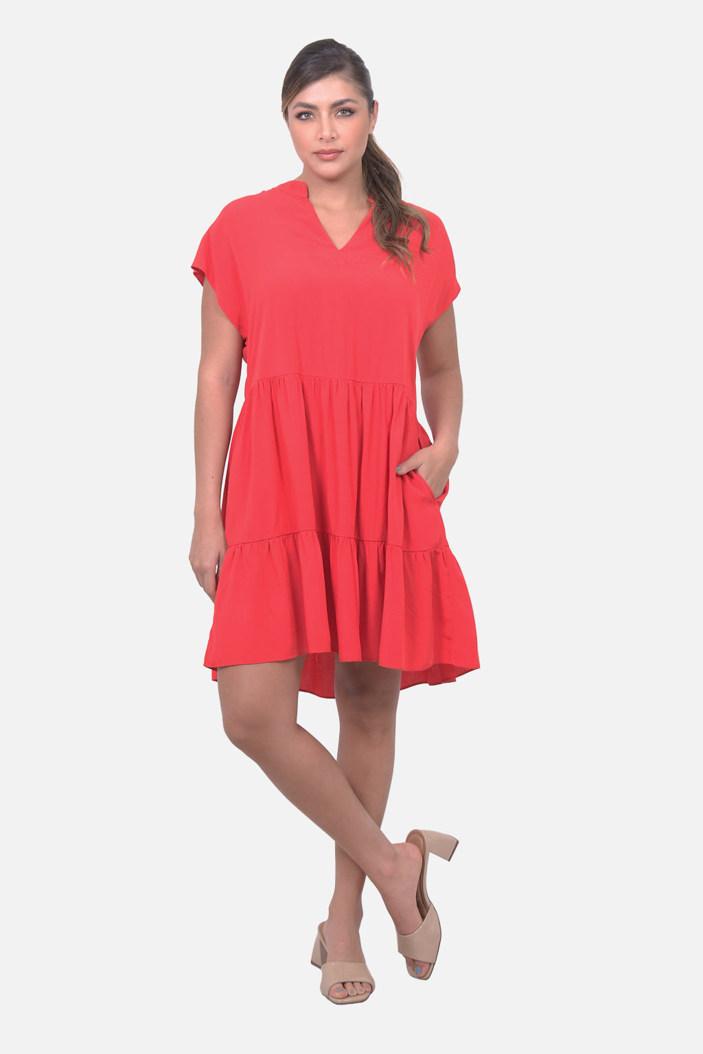 Vestido Cannes - Rojo