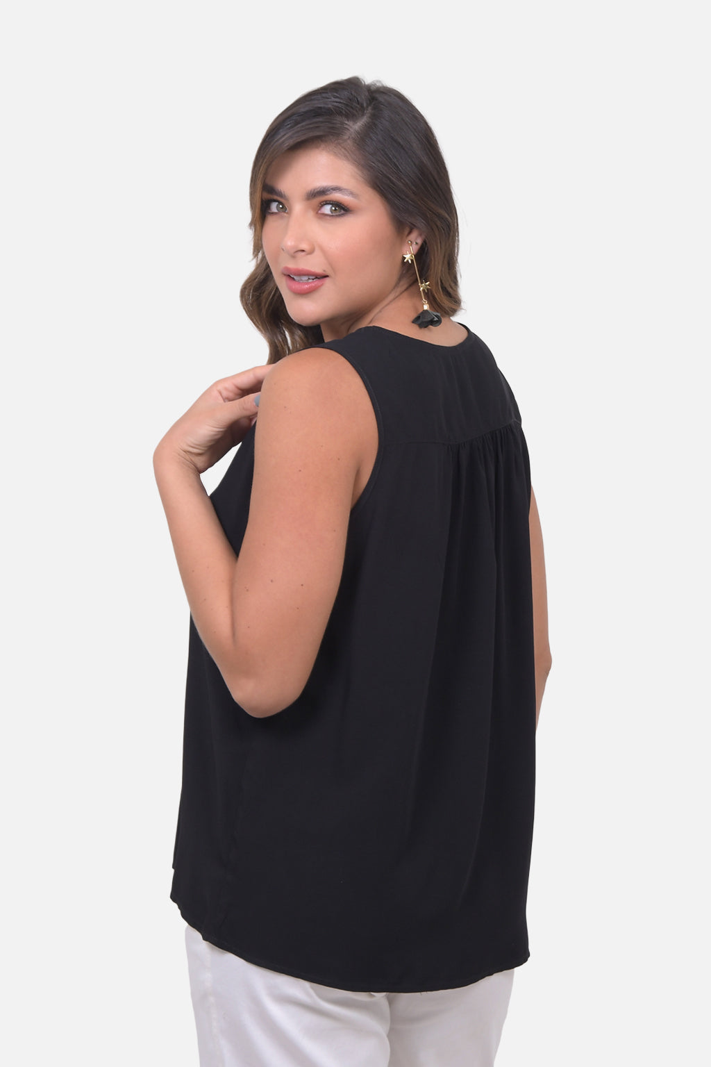 Blusa Carolina - Negra