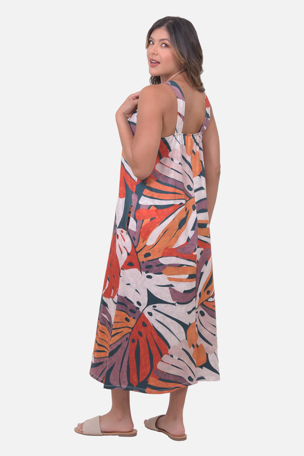Vestido Magnolia - Naranja