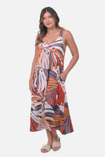 Vestido Magnolia - Naranja