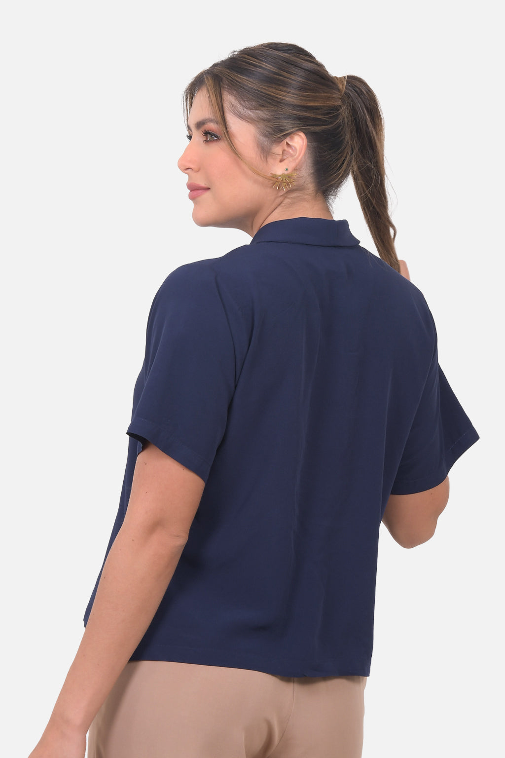 Blusa Cataleya - Azul Navy
