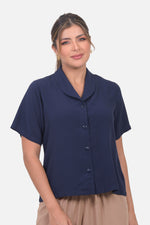 Blusa Cataleya - Azul Navy