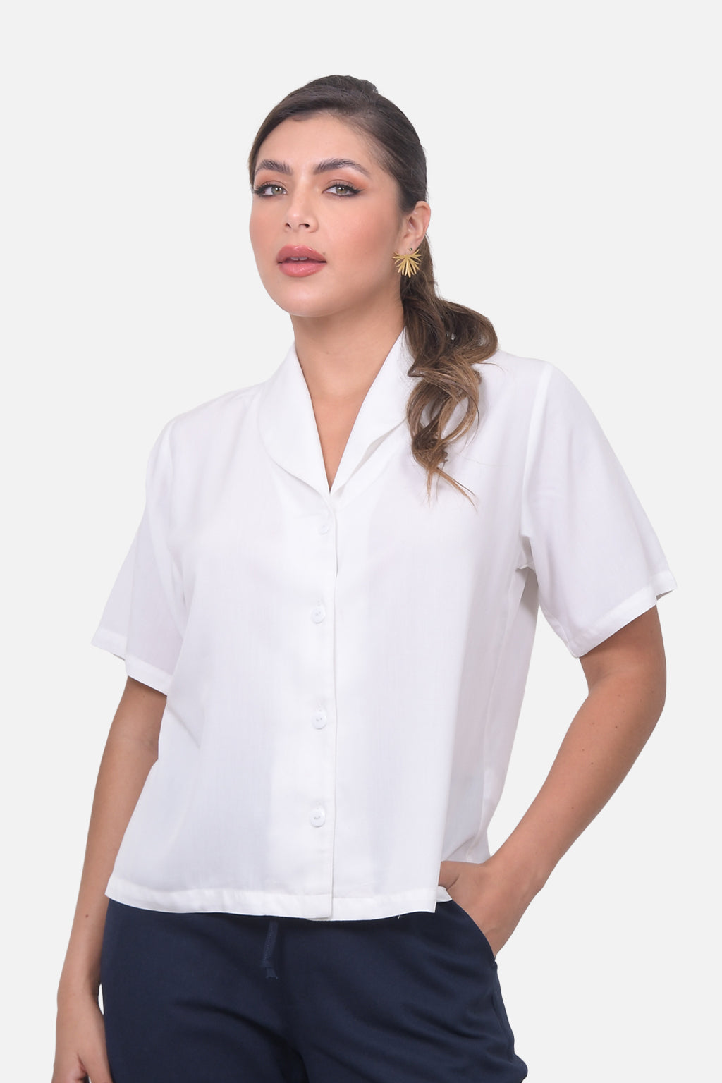 Blusa Cataleya - Crudo