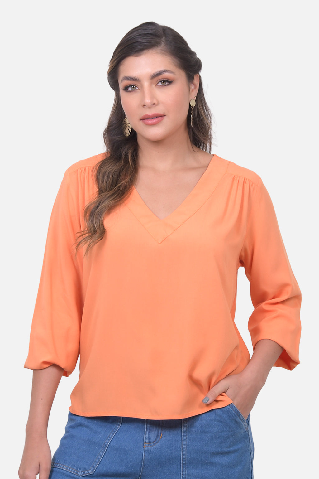 Blusa Agata - Naranja
