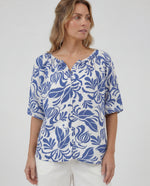 Blusa Griega - Azul