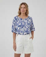 Blusa Griega - Azul