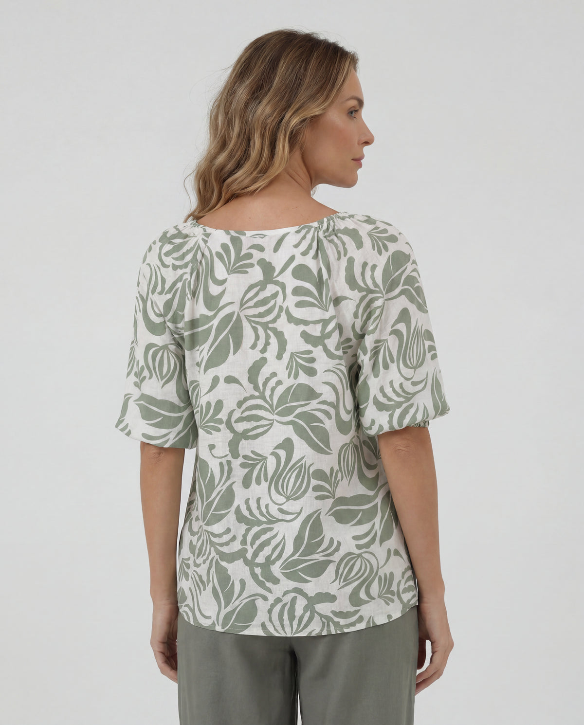 Blusa Griega - Verde