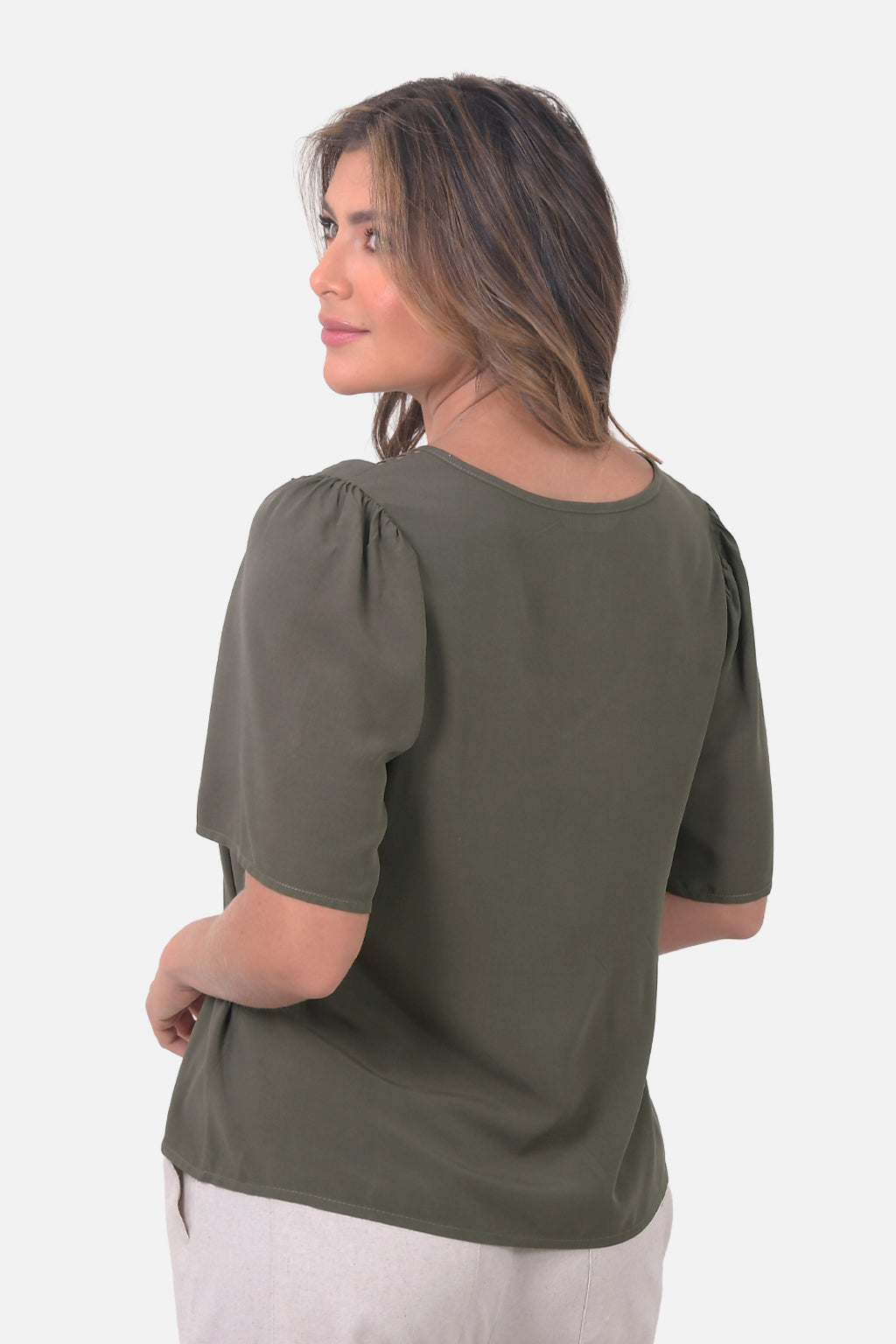 Blusa Matilde - Verde Militar