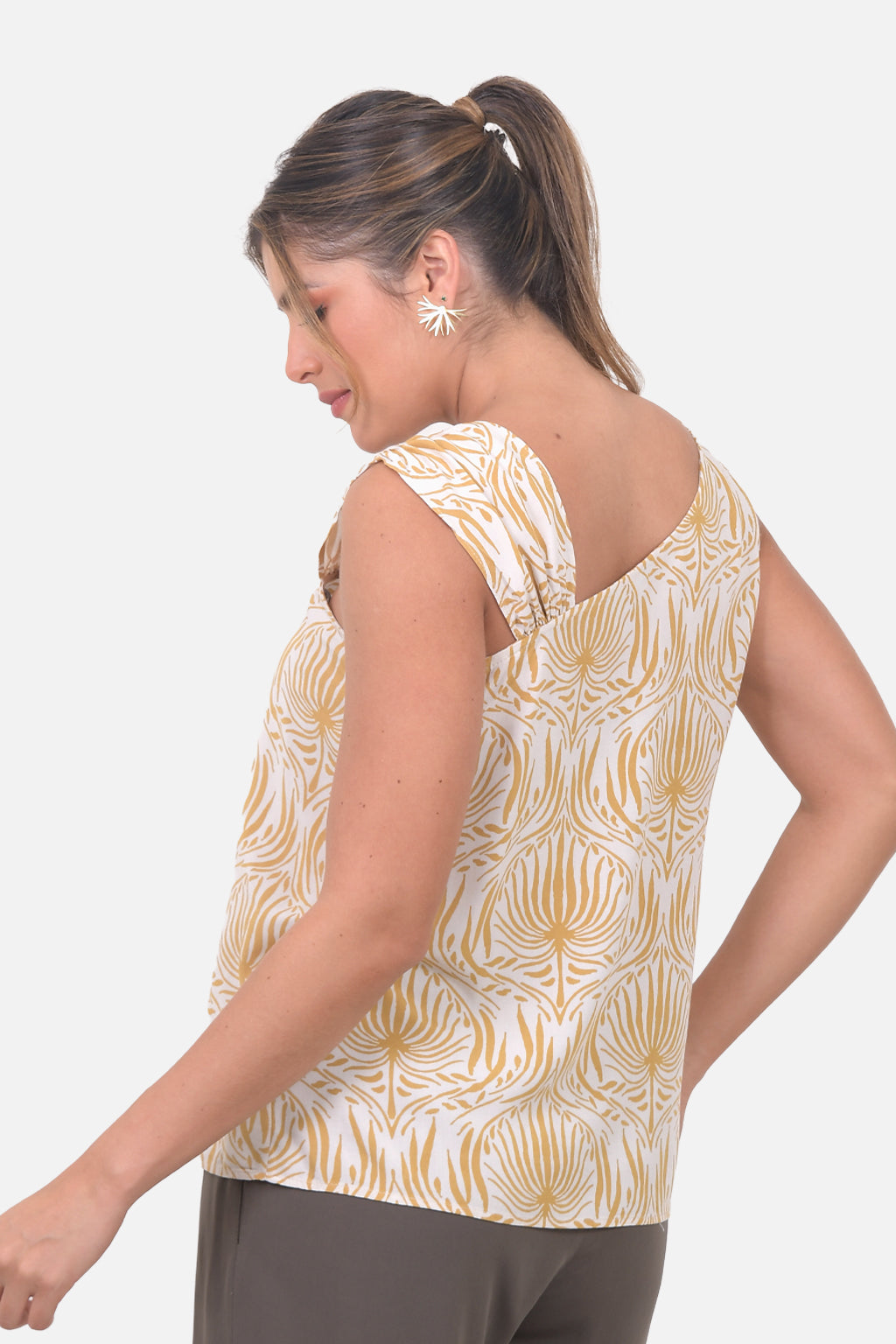 Blusa Granada - Mostaza