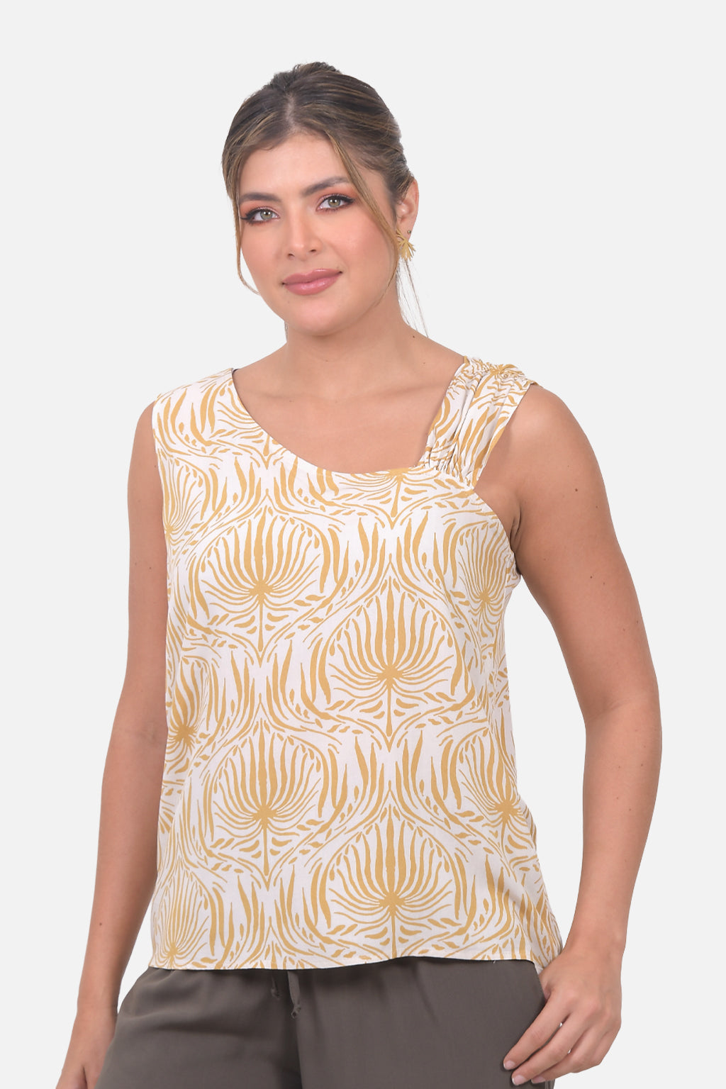 Blusa Granada - Mostaza