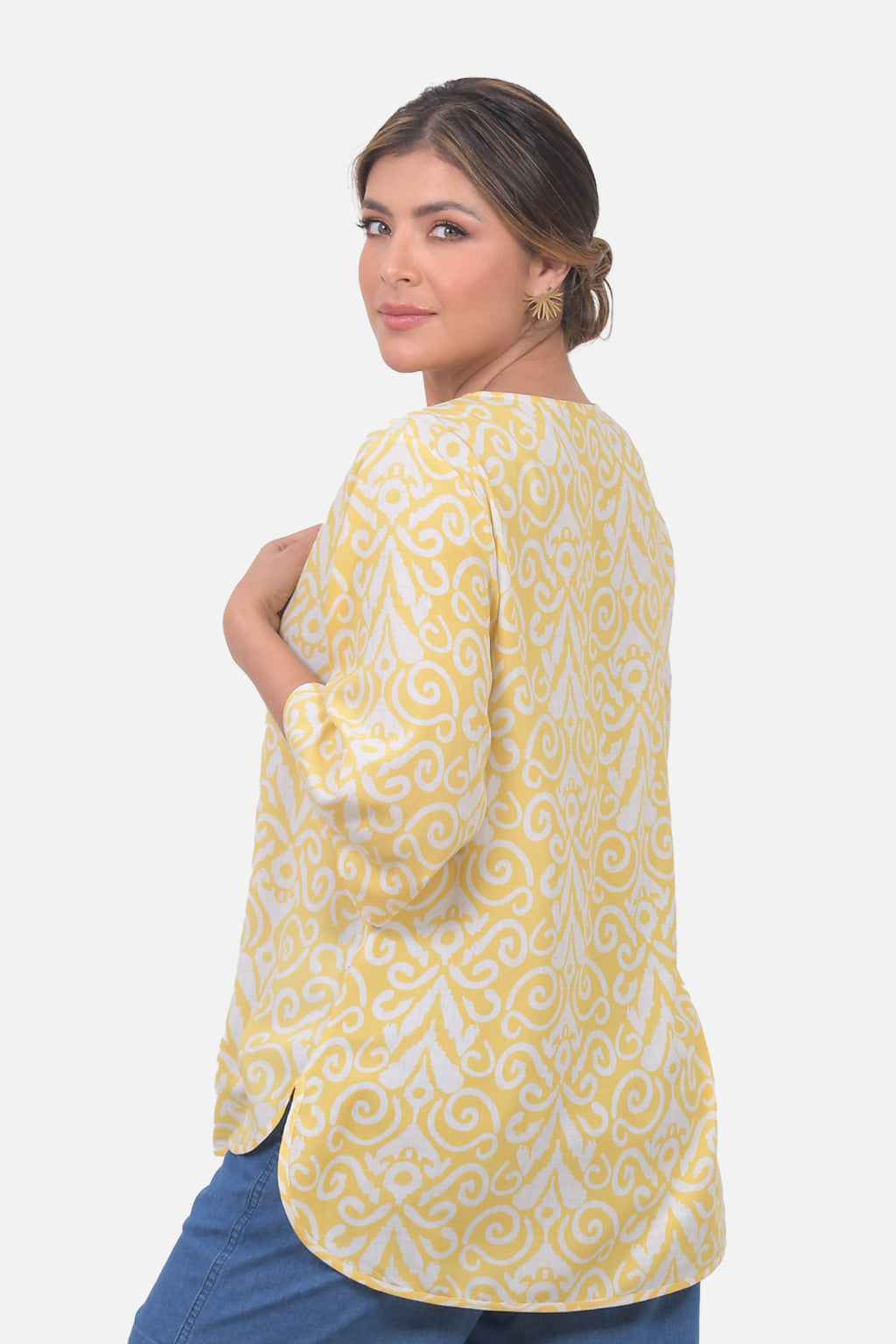 Blusa Abigail - Amarilla