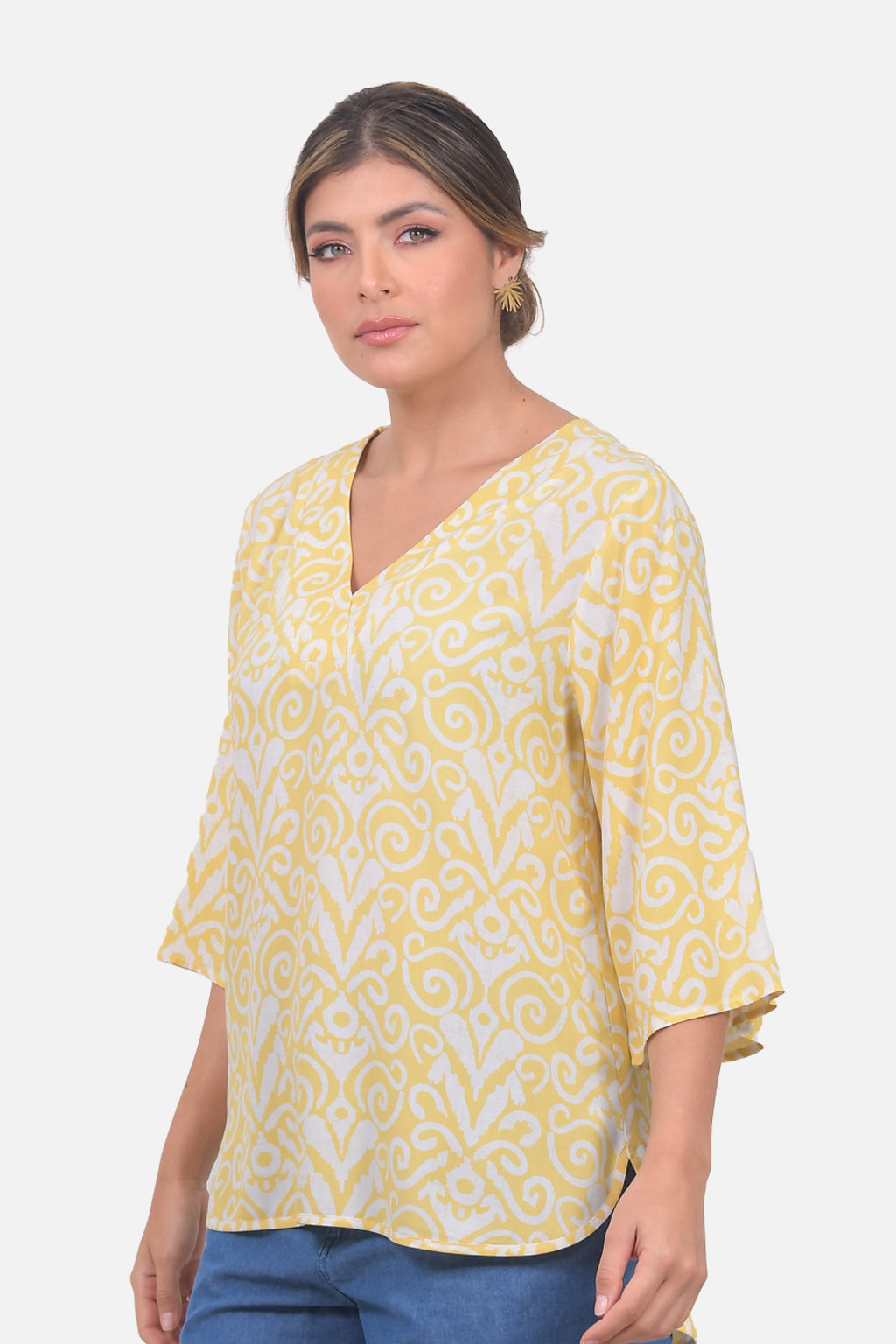 Blusa Abigail - Amarilla
