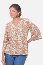 Blusa Abigail - Camel