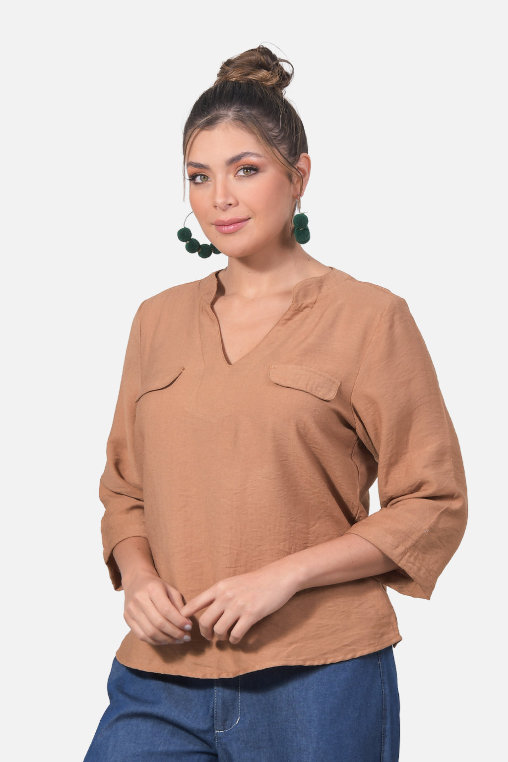 Blusa Alma - Camel