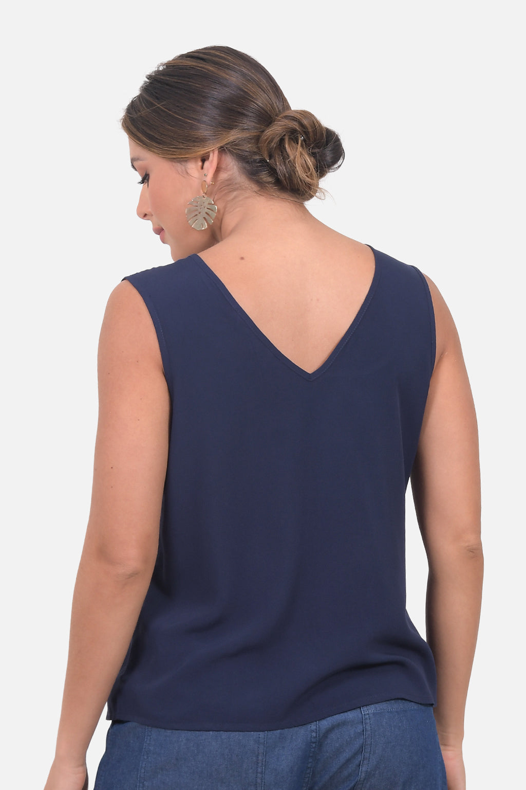 Blusa Corina - Azul Navy