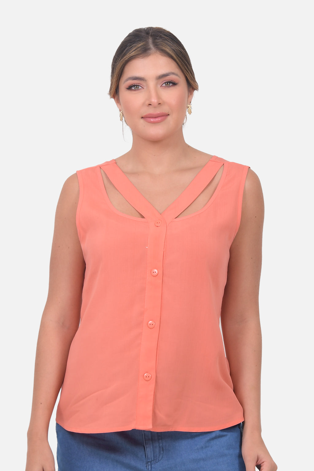 Blusa Corina - Coral