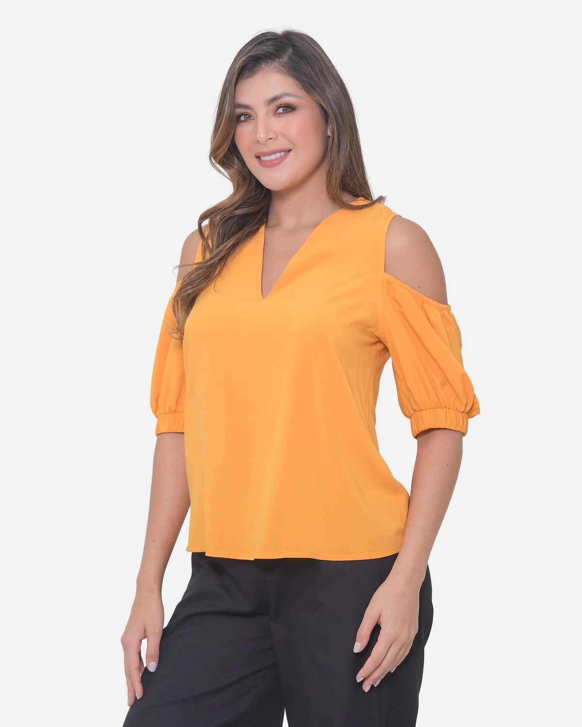 Blusa Lyon - Mostaza