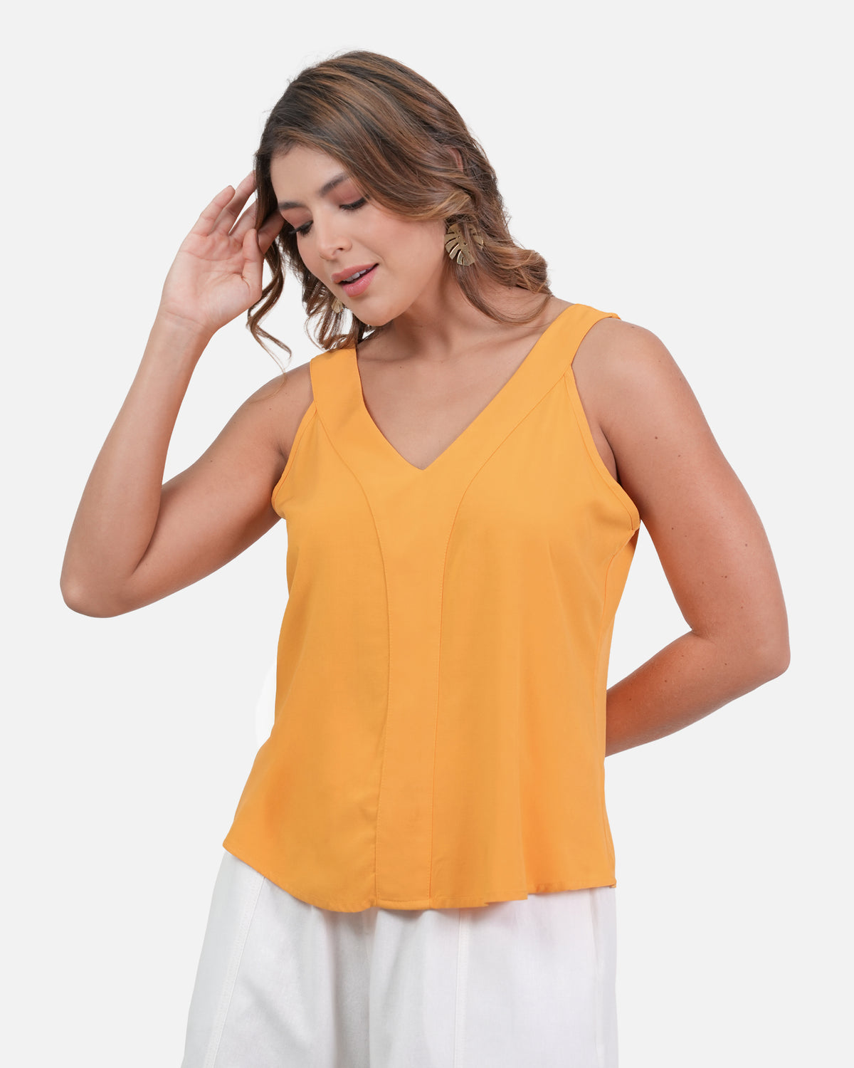 Blusa Nigeria - Mostaza