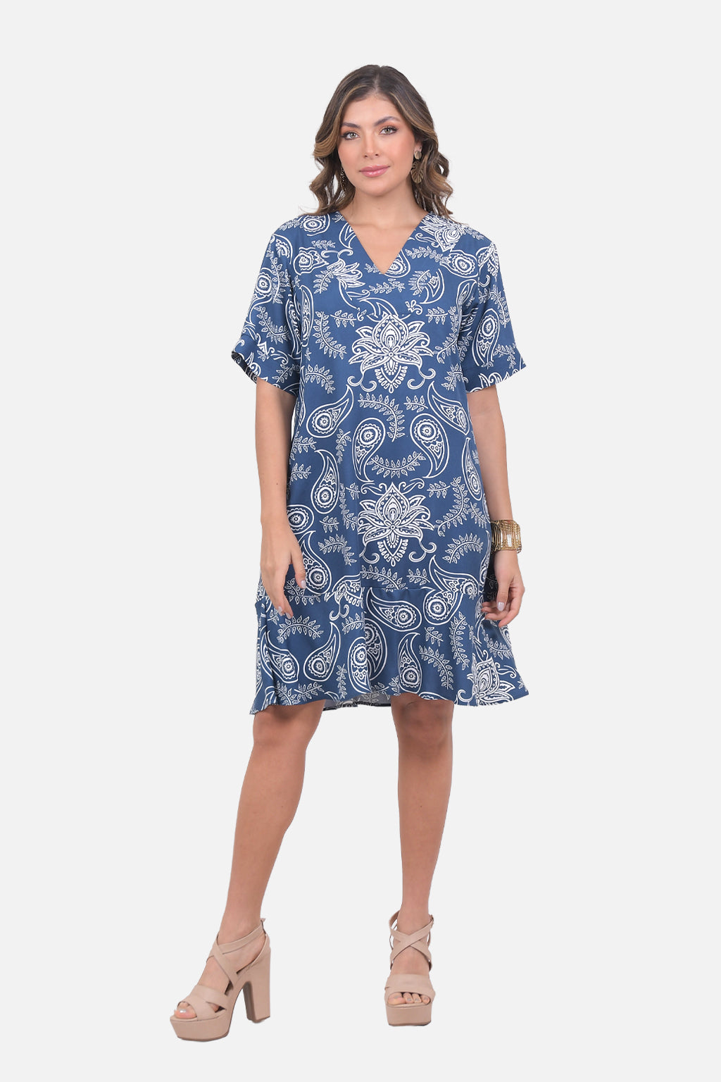 Vestido Nora - Azul Navy