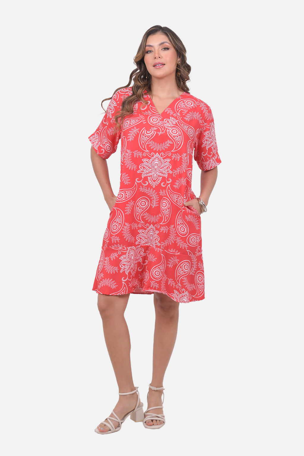 Vestido Nora - Rojo
