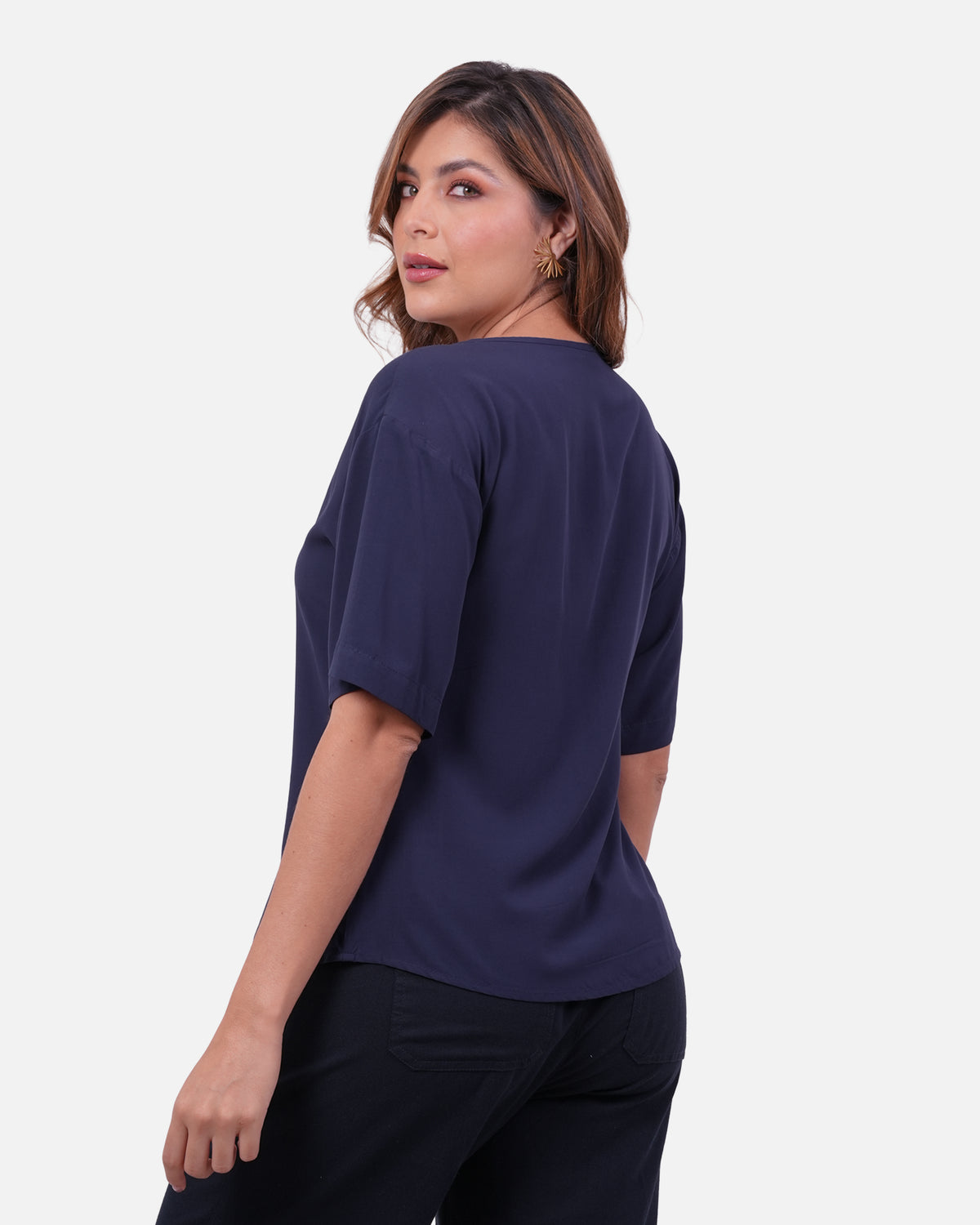 Blusa Adara - Azul Navy