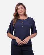 Blusa Adara - Azul Navy