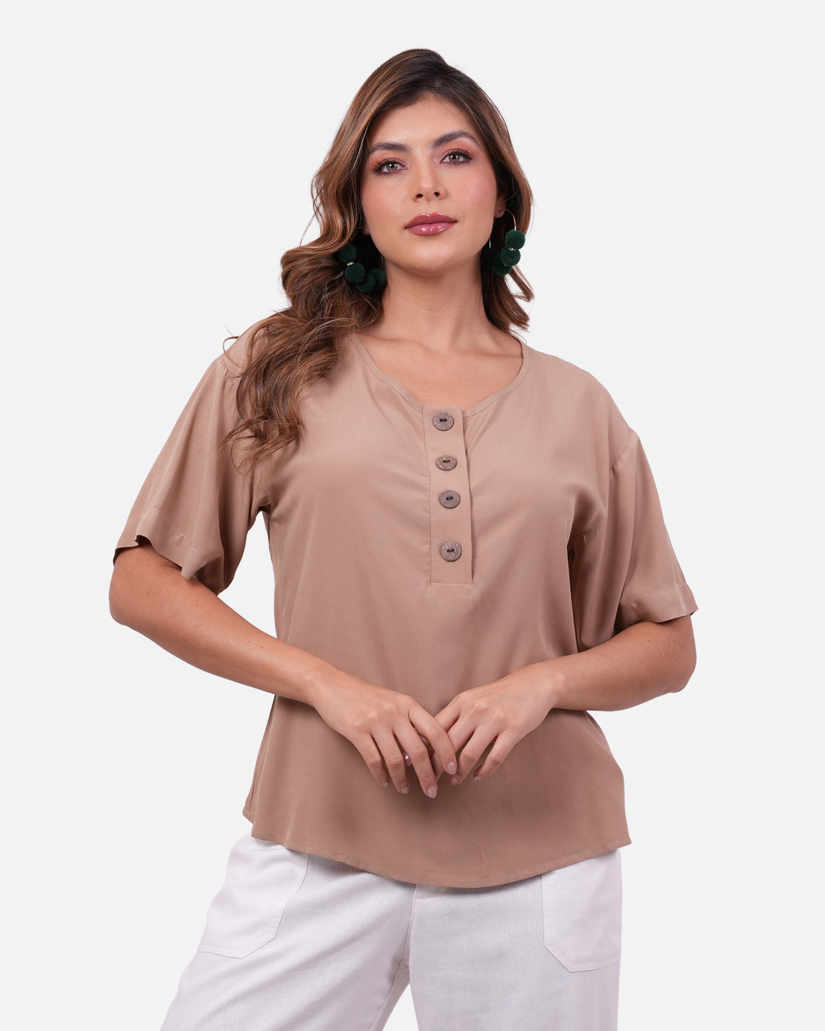 Blusa Adara - Camel