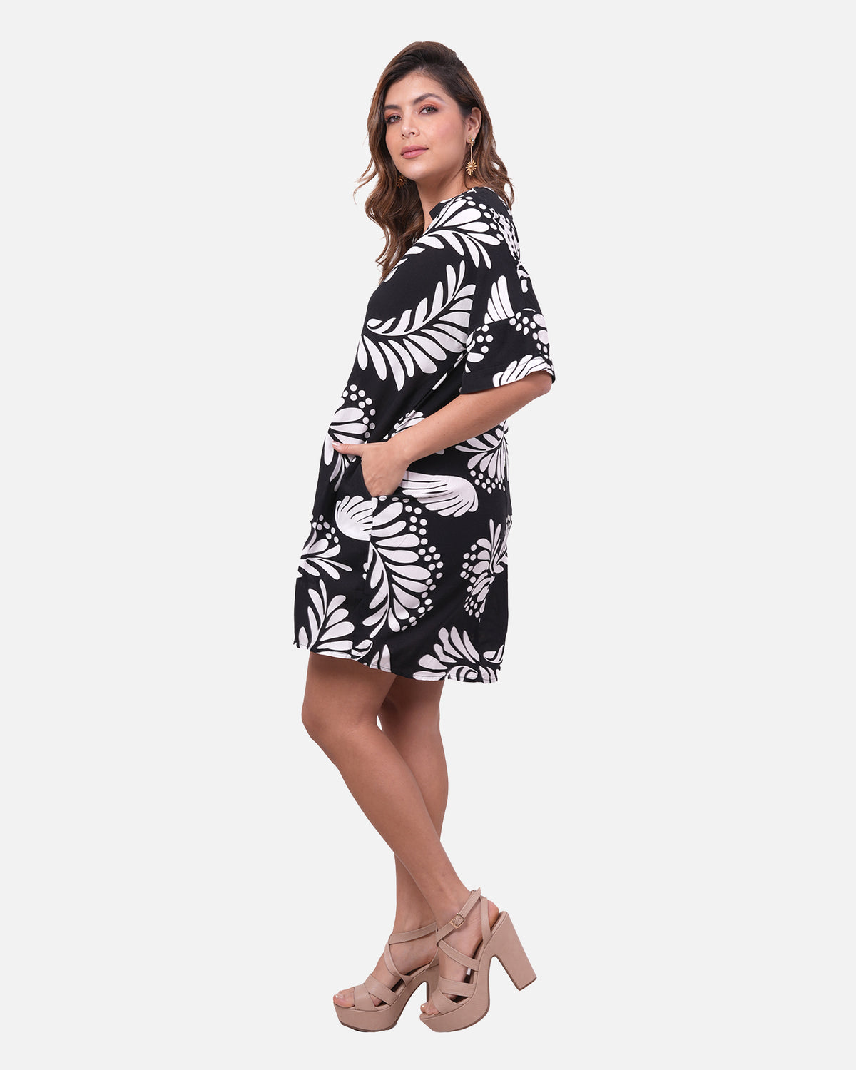 Vestido Delfina - Negro