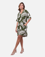 Vestido Delfina - Verde Militar