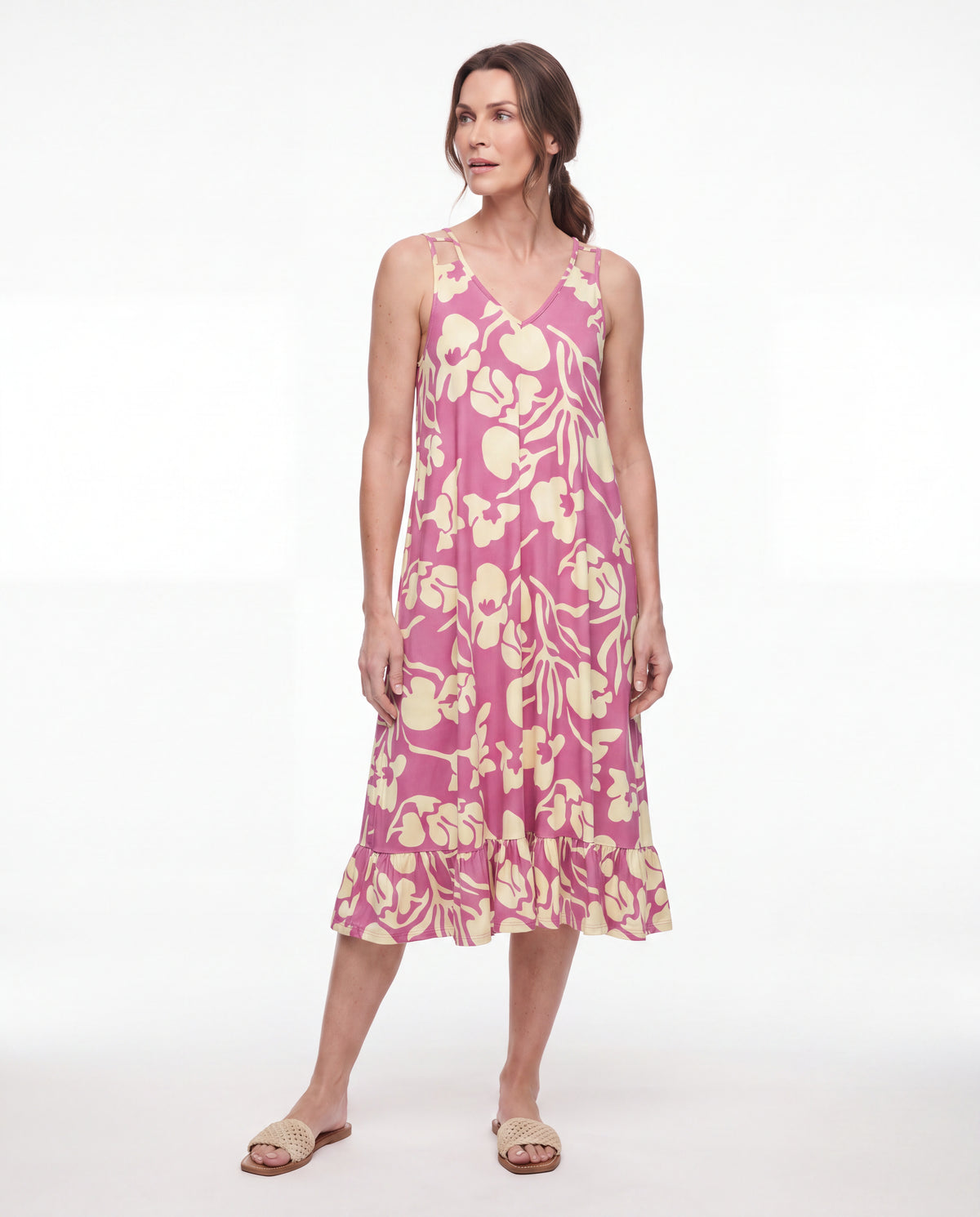 Vestido Marisol - Malva