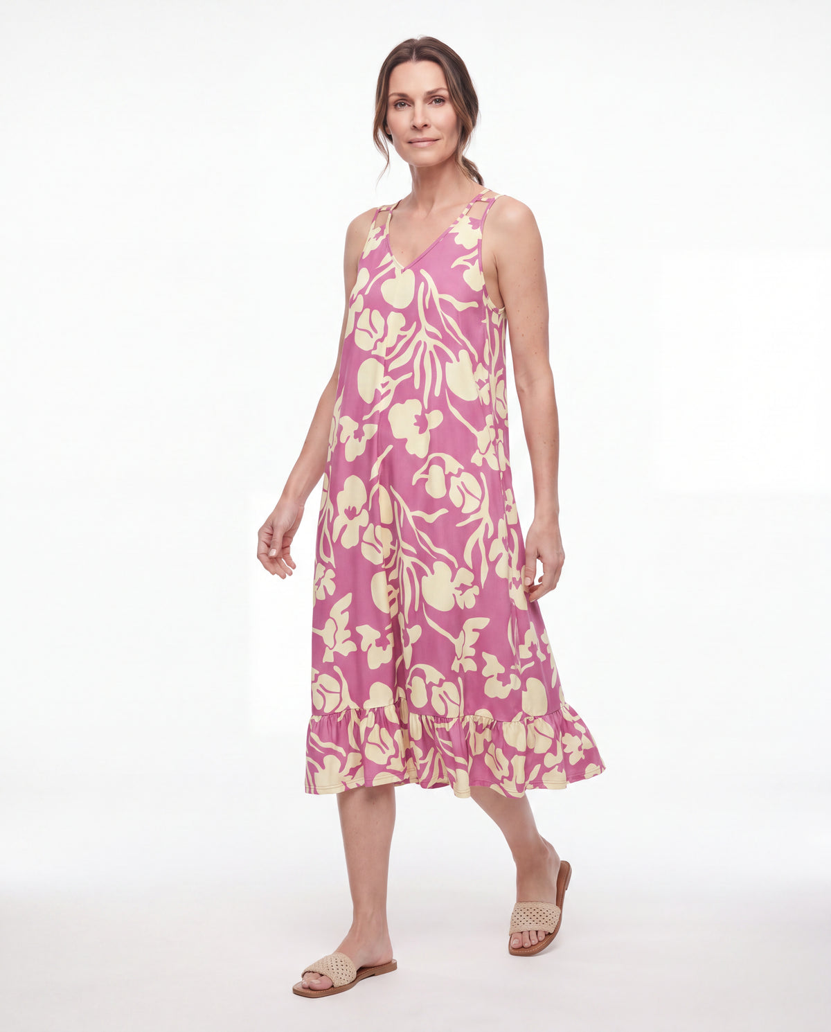 Vestido Marisol - Malva