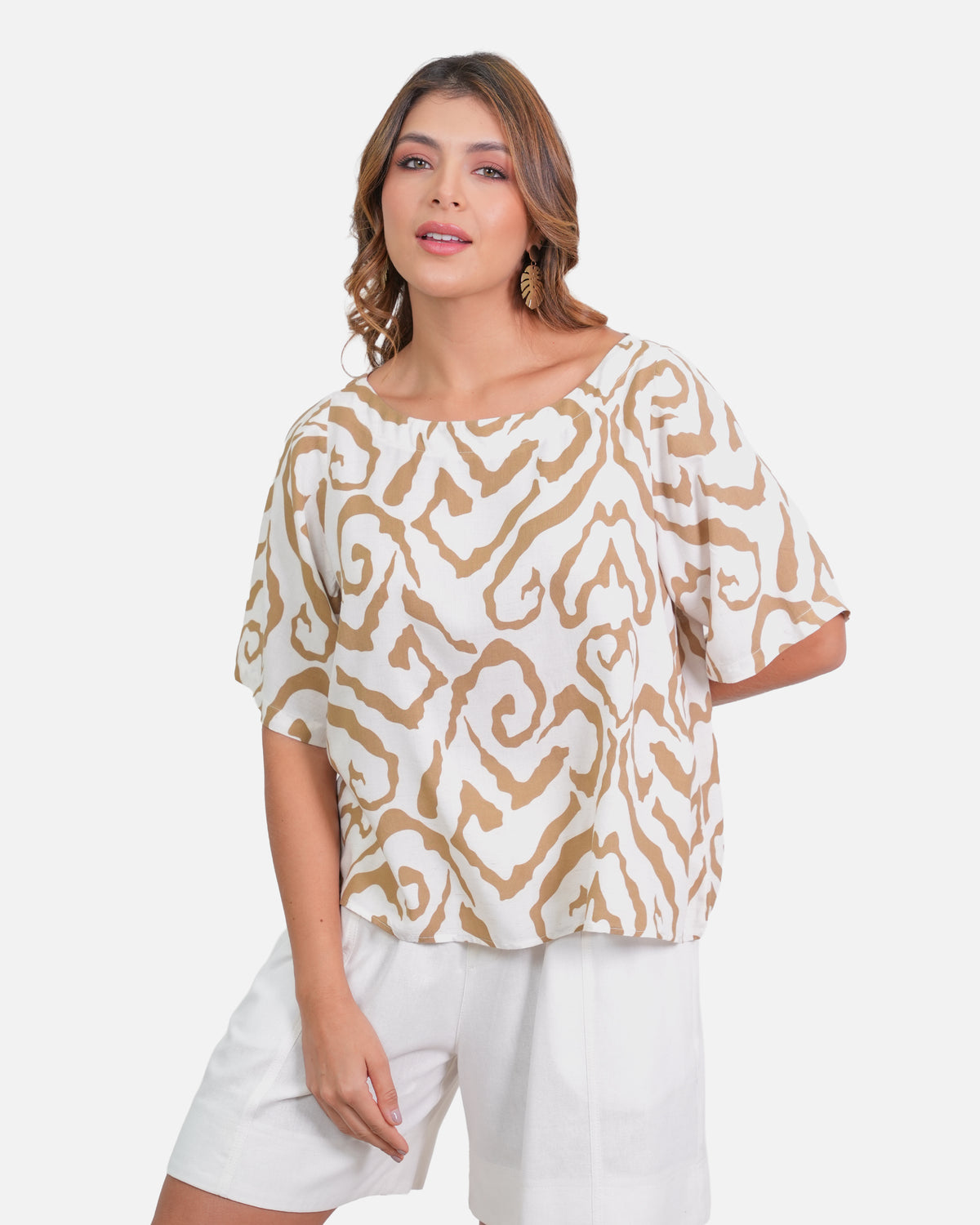 Blusa Luanda - Kaki