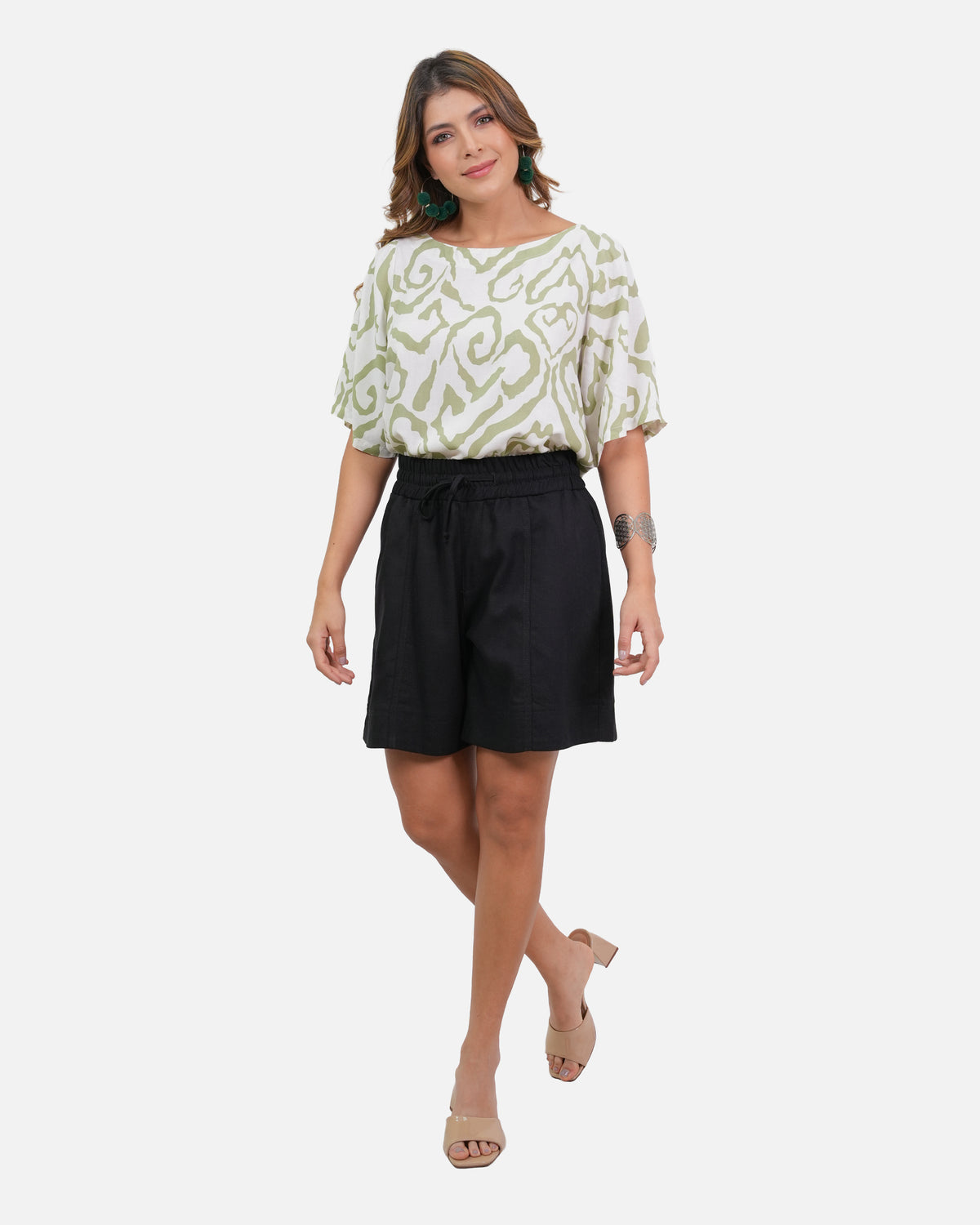 Blusa Luanda - Oliva