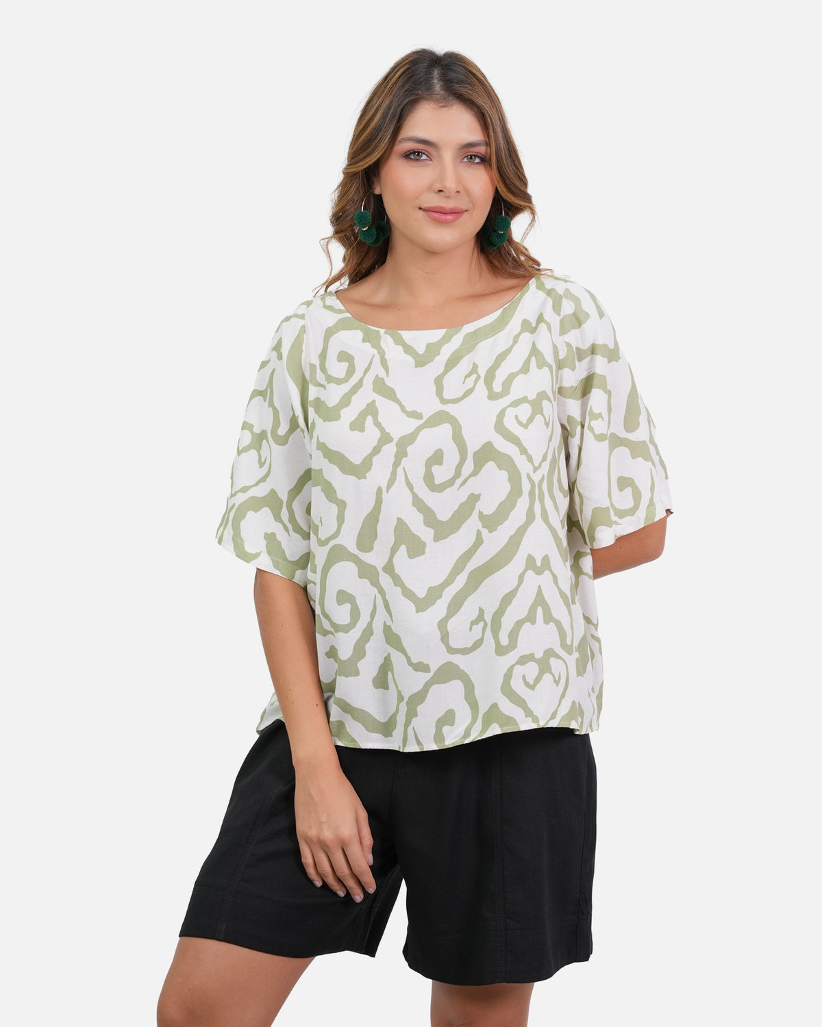 Blusa Luanda - Oliva
