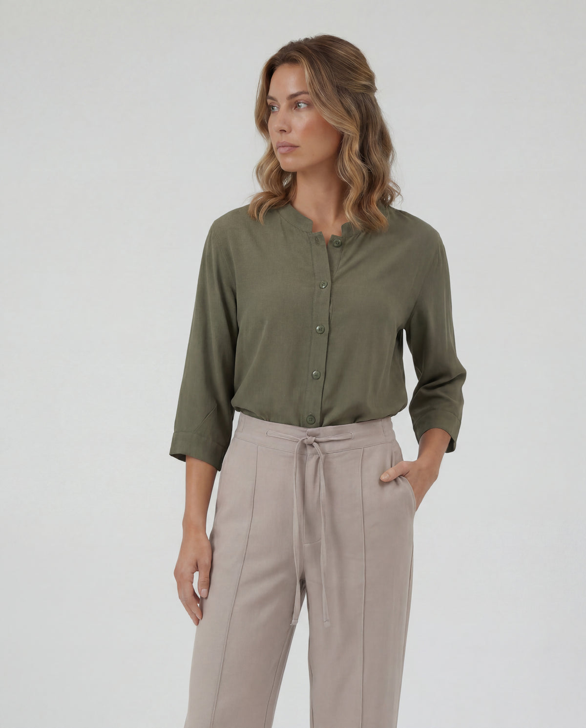 Blusa Evelia - Verde Militar