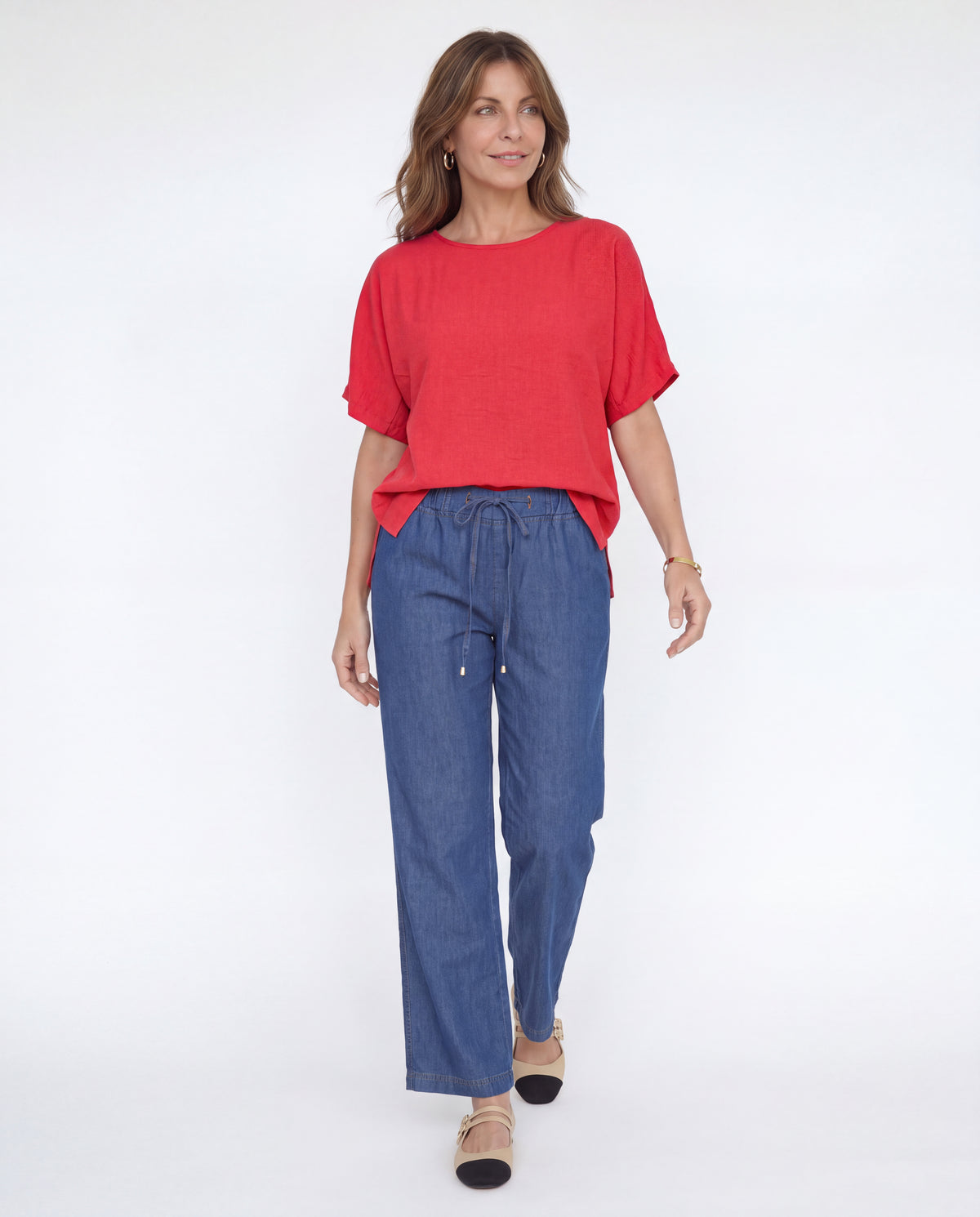Blusa Camelia - Roja