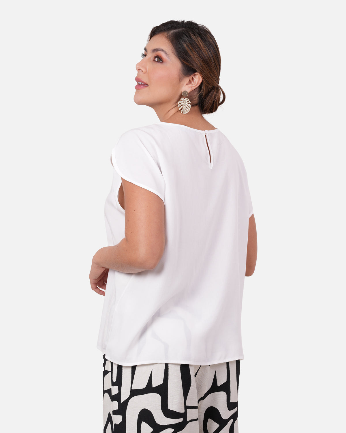 Blusa Eleonora - Crudo