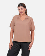 Blusa Aymara - Camel