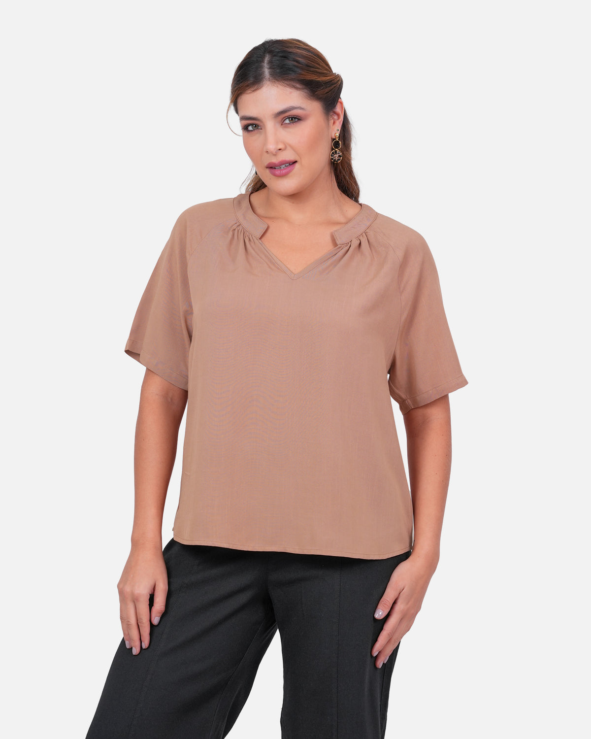 Blusa Aymara - Camel