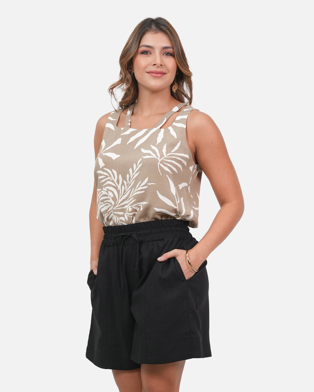 Blusa Darak - Kaki