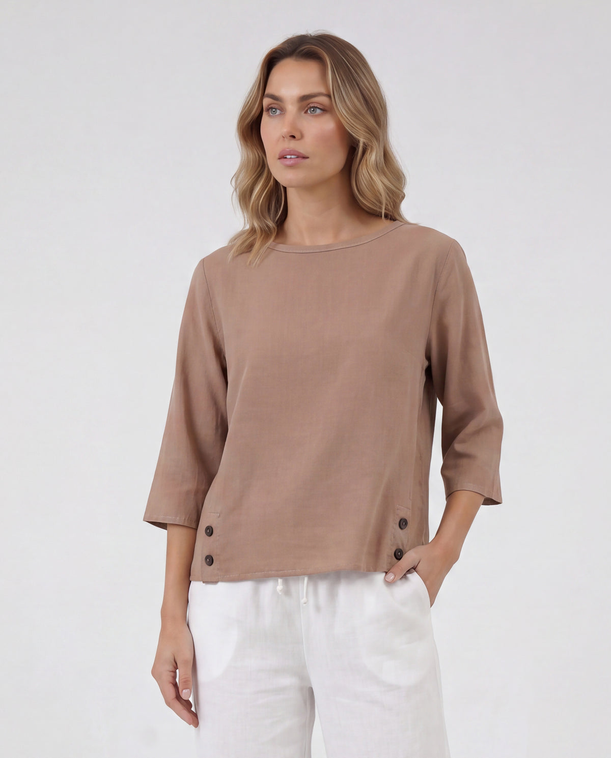 Blusa Dalia - Camel