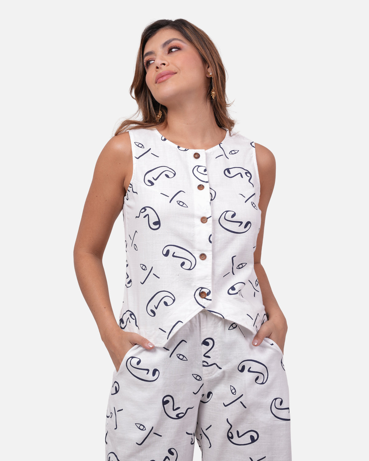 Blusa Bali - Blanca