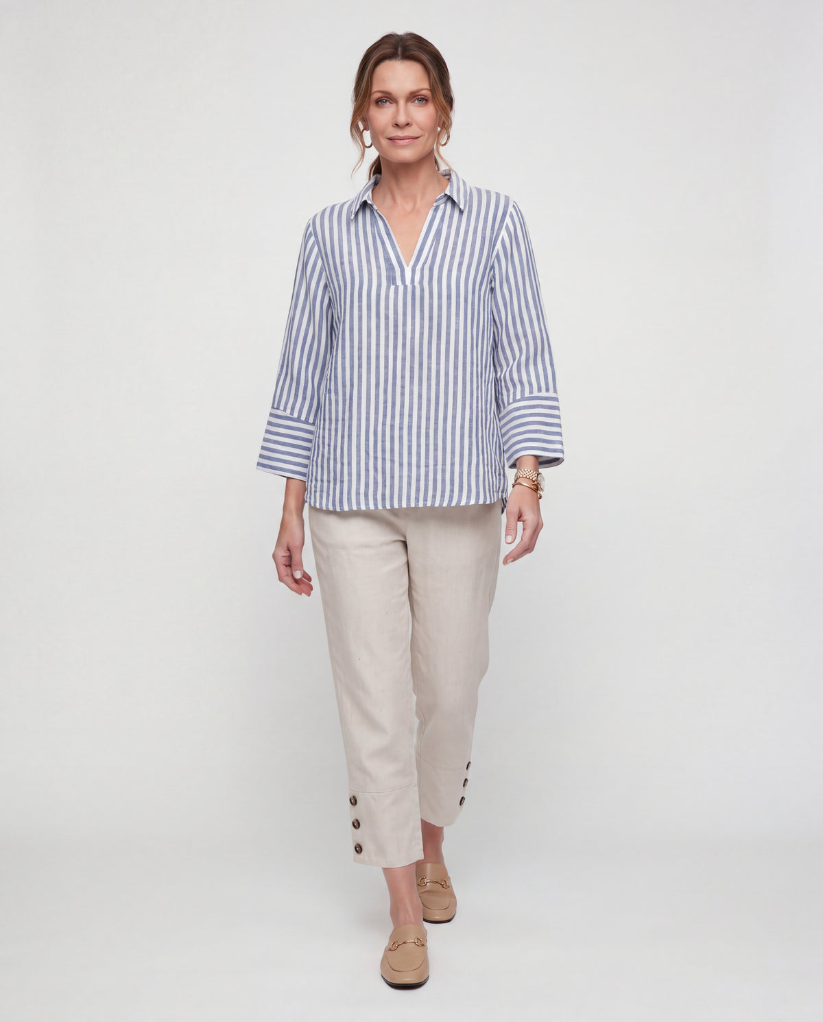 Blusa Hawai - Azul Navy