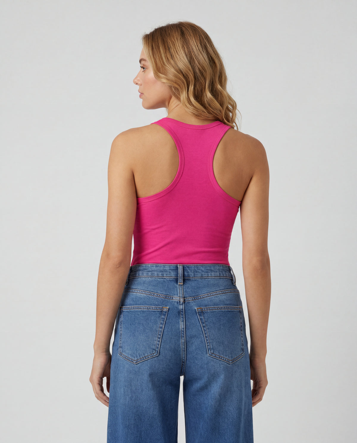 Basica Mujer Sky - Fucsia