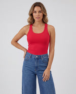 Basica Mujer Sky - Roja