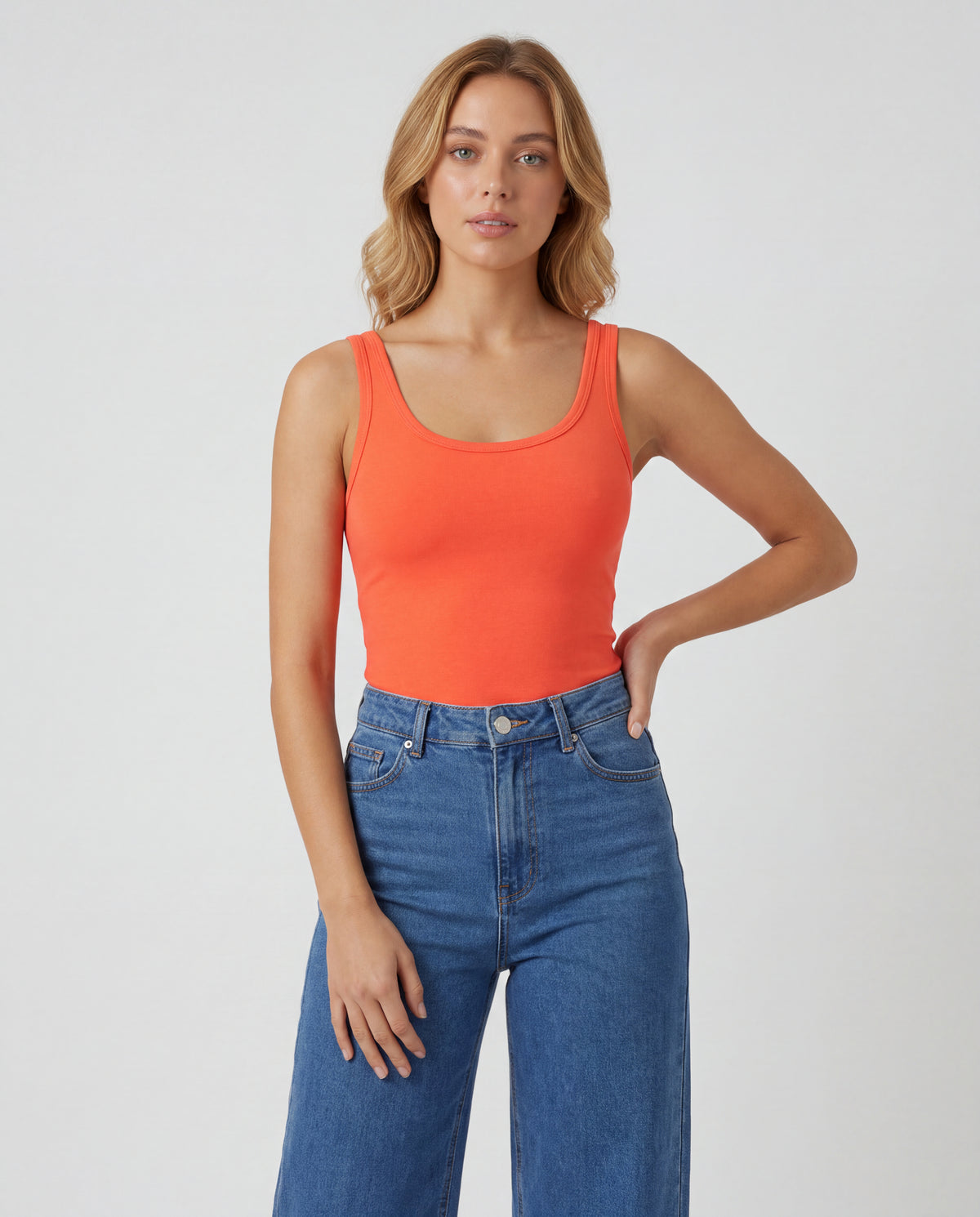 Basica Mujer Naranja - Naranja