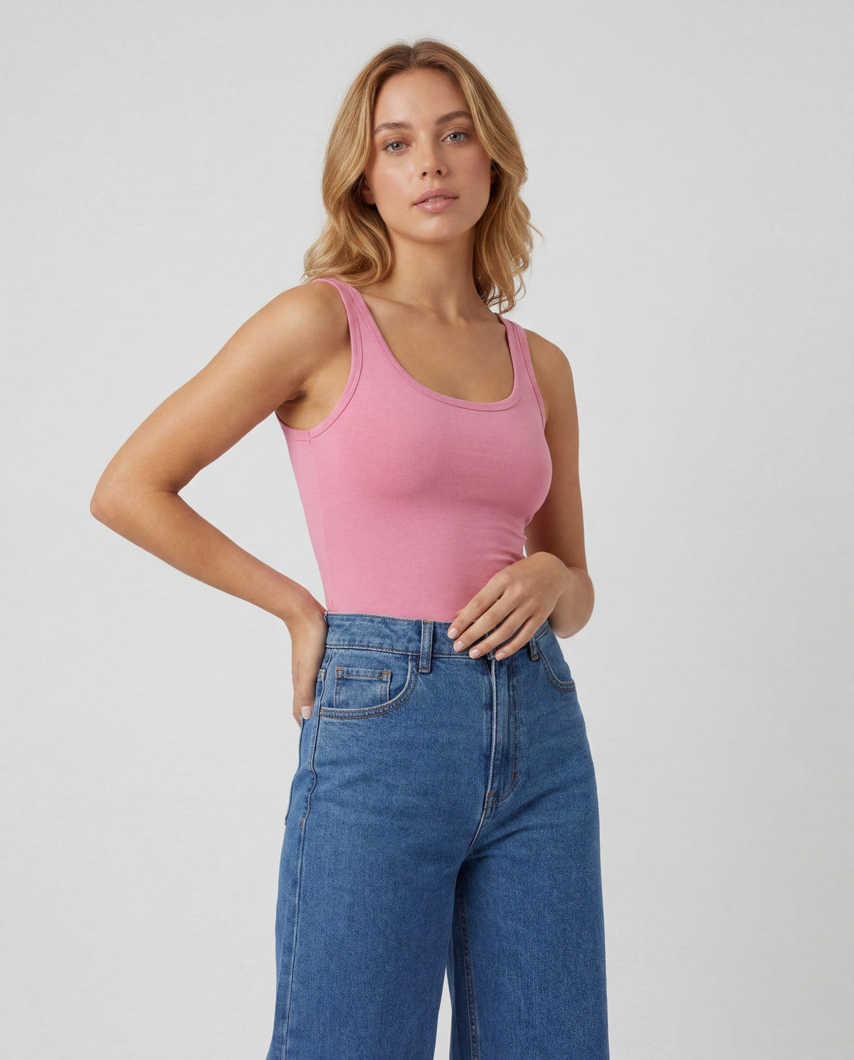 Basica Mujer Naranja - Palo De Rosa
