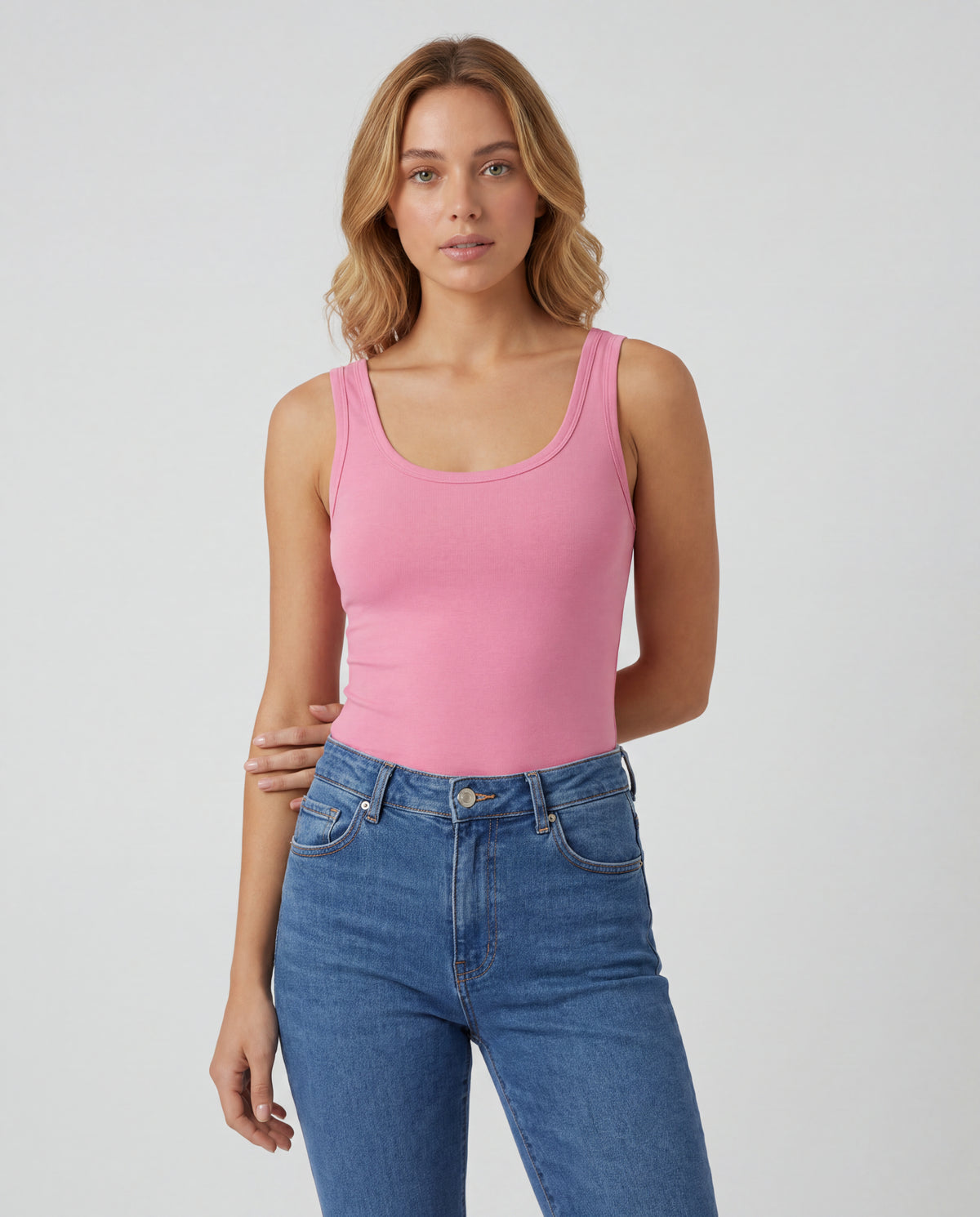 Basica Mujer Naranja - Palo De Rosa